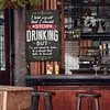 I Shouldn't Drink - Metal Tin Signs(8*12Inch/12*16Inch) - Bar