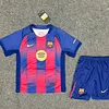 2025/2026 Barcelona Home 01 Football Jersey 1:1 Thai Quality Kids Size
