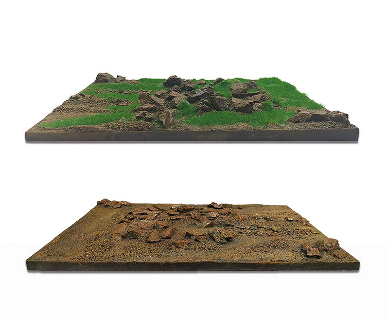 pornhint Pornhint Model special effects scene finished platform hand-run soldier resin material animation wild tank military general board game tiles