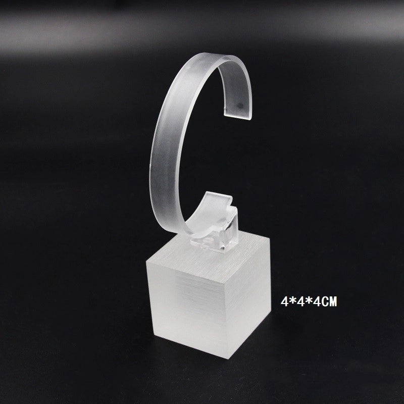 Nordic Style Solid Color Arylic Jewelry Rack