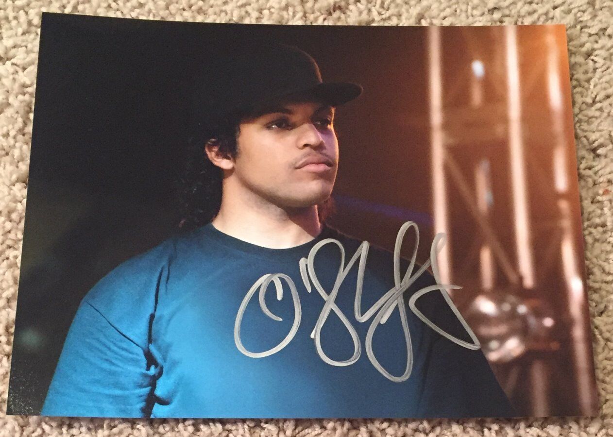 O'SHEA JACKSON JR. SIGNED AUTOGRAPH STRAIGHT OUTTA COMPTON 8x10 Photo Poster painting B w/PROOF