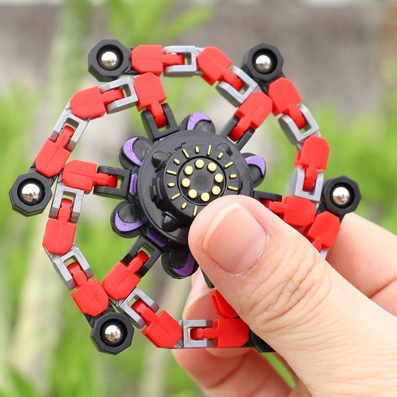 DIY transformable toy fingertip spinning top