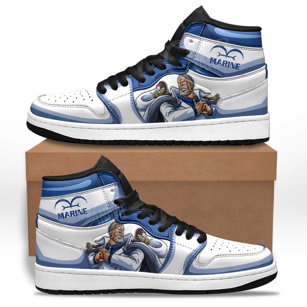 Monkey D Garp Sneakers Custom One Piece Anime Shoes Gifts