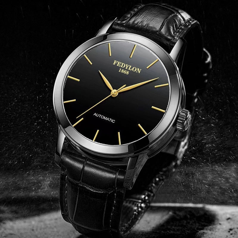 Commute Color Block Single Folding Buckle Quartz Men’s Watches