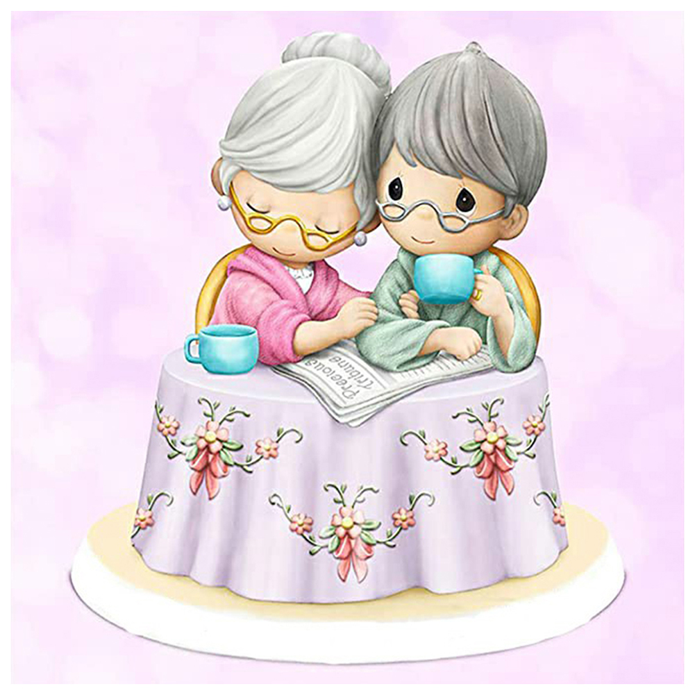 

Precious Moments - Round Drill Diamond Painting - 40*40CM, 501 Original