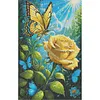 Diamond Painting -DIY Round Drill Rose Butterfly(40x60cm)