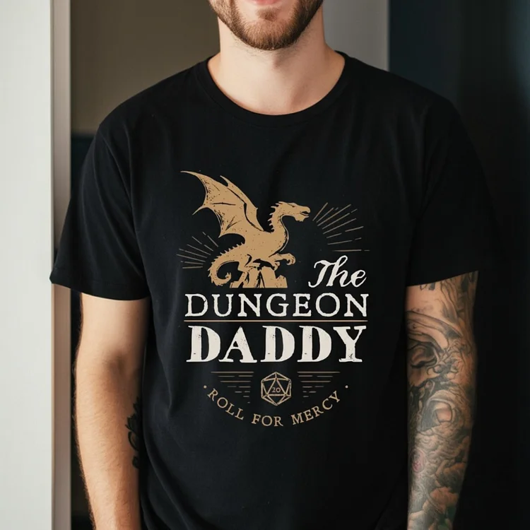 Dungeon Daddy™ - Funny Father’s Day T-Shirt for the Ultimate Dad