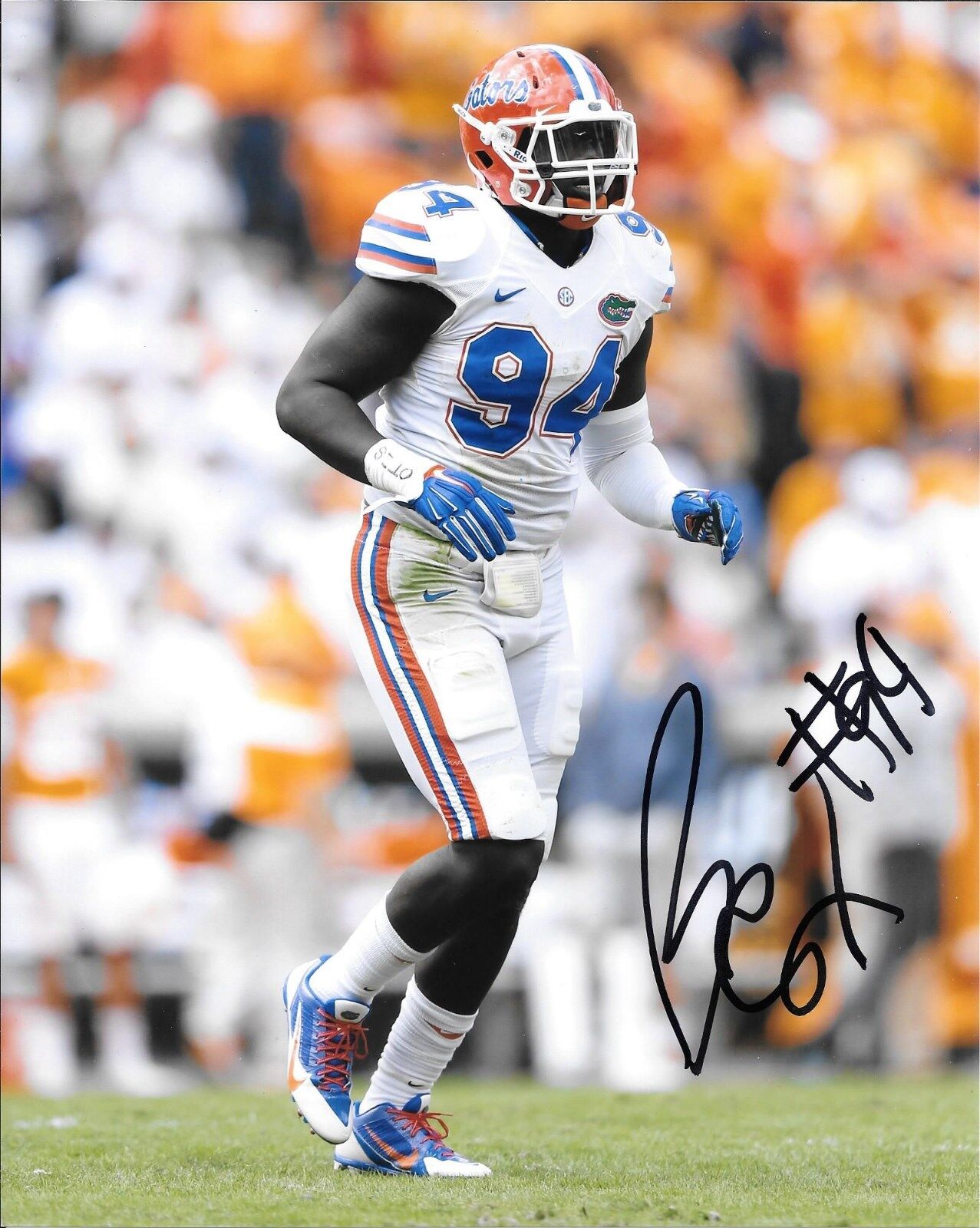 BRYAN COX JR HAND SIGNED FLORIDA GATORS 8X10 Photo Poster painting W/COA