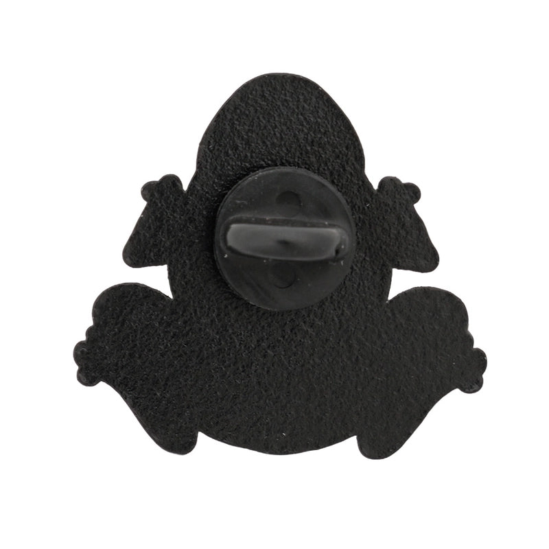 Cute Frog Metal Unisex Brooches