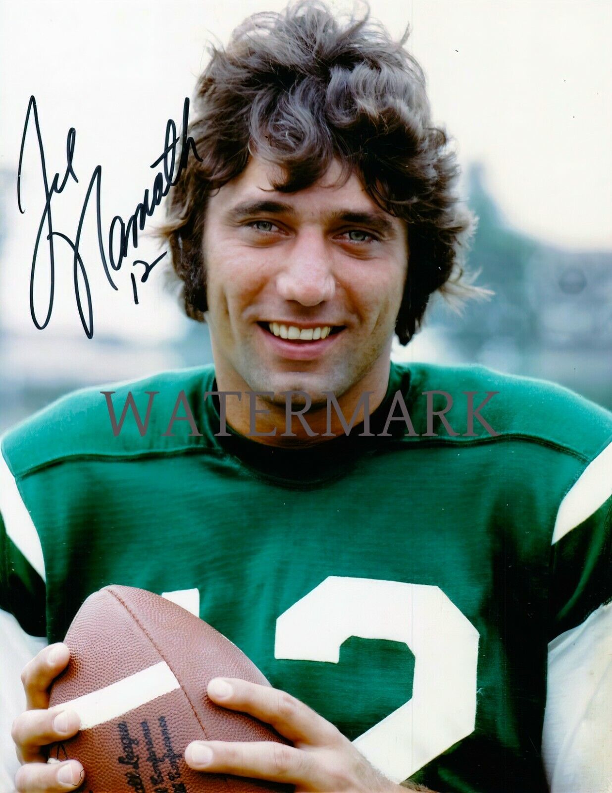 Joe Namath - New York Jets 8 x 10 Photo Poster painting Reprint