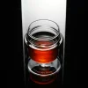 DW Double-Layer Glass Coffee Cup hHand-Brewed Coffee Tasting And Smelling Cup Ltalian Espresso Cup Glass Cup