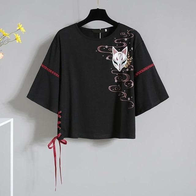 Anime  Red Ribbon Lolita T-shirt Short Skirt Set SP14983