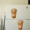 DIY Special Shape Diamond Art Fridge Magnets Sticker Kit (Coffee Cup)