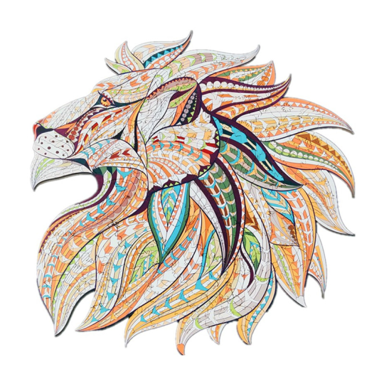 Ericpuzzle™ Ericpuzzle™LION SIDE WOODEN PUZZLE