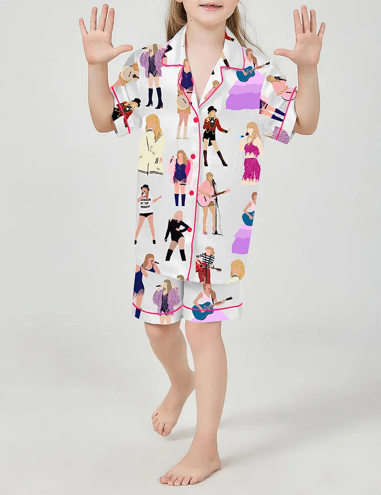 Cute Tour Kid's Pajama Set