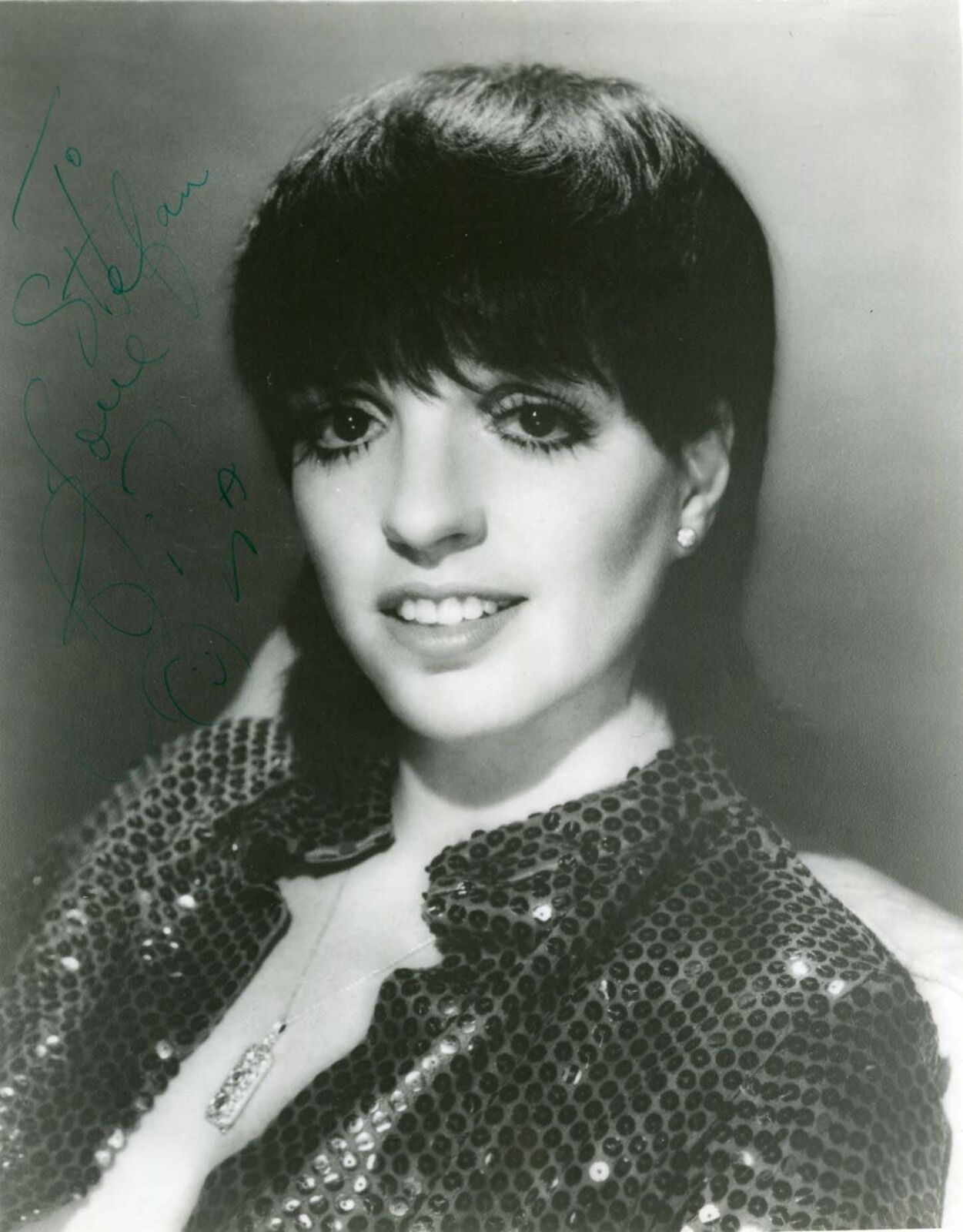 Liza Minnelli ACTRESS AND SINGER autograph, signed Photo Poster painting