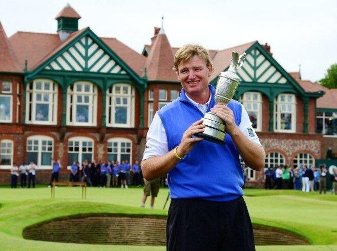 ERNIE ELS 2012 British Open Champion Glossy 8 x 10 Photo Poster painting Poster