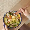 2Pcs Outdoor Wooden Spatula Anti-Scalding Cooking Spatula Utensils Kitchen Tools