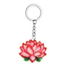 Bead Embroiderys - Lotus Beaded Counted Cross Stitch Ornament Kit for Adults Beginners