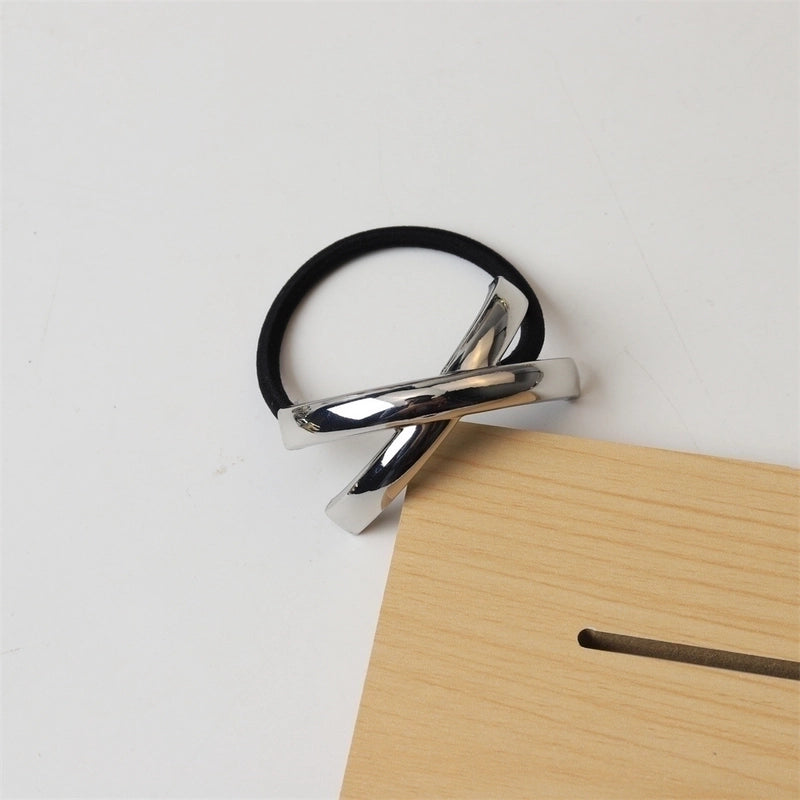 Women’s Elegant Classic Style Bow Knot Alloy Hair Tie