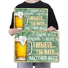 Beer  - Vintage Metal Signs(8*12Inch) - Bar