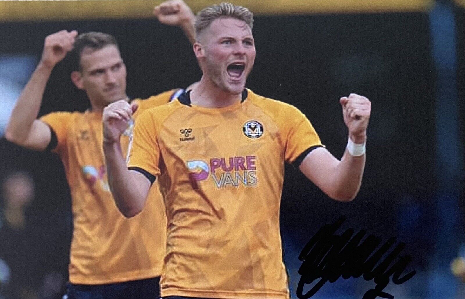 Cameron Norman Genuine Hand Signed Newport County 6X4 Photo Poster painting