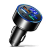 5 Ports Car Charger USB C Car Adapter 15.5W 4USB+Type-C for iPhone for Samsung