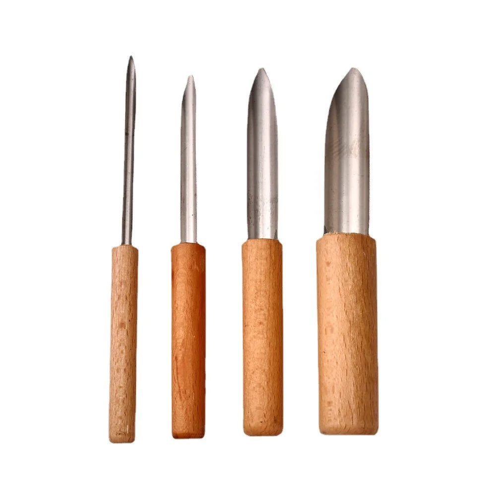 4 Semi Circular Clay Tool Punches