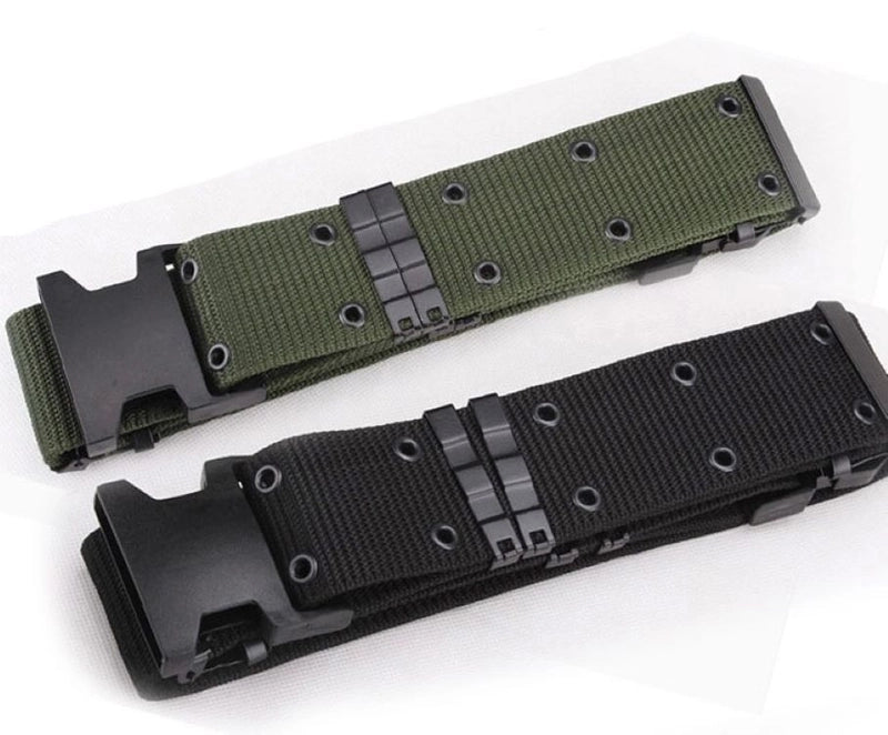 Direct Outdoor Equipment Security Tactics S Outer Belt High Quality Mountaineering Woven Canvas Belt