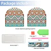 Diamond Painting Acrylic Mandala  Flower Paper Towel Storage Rack Decor