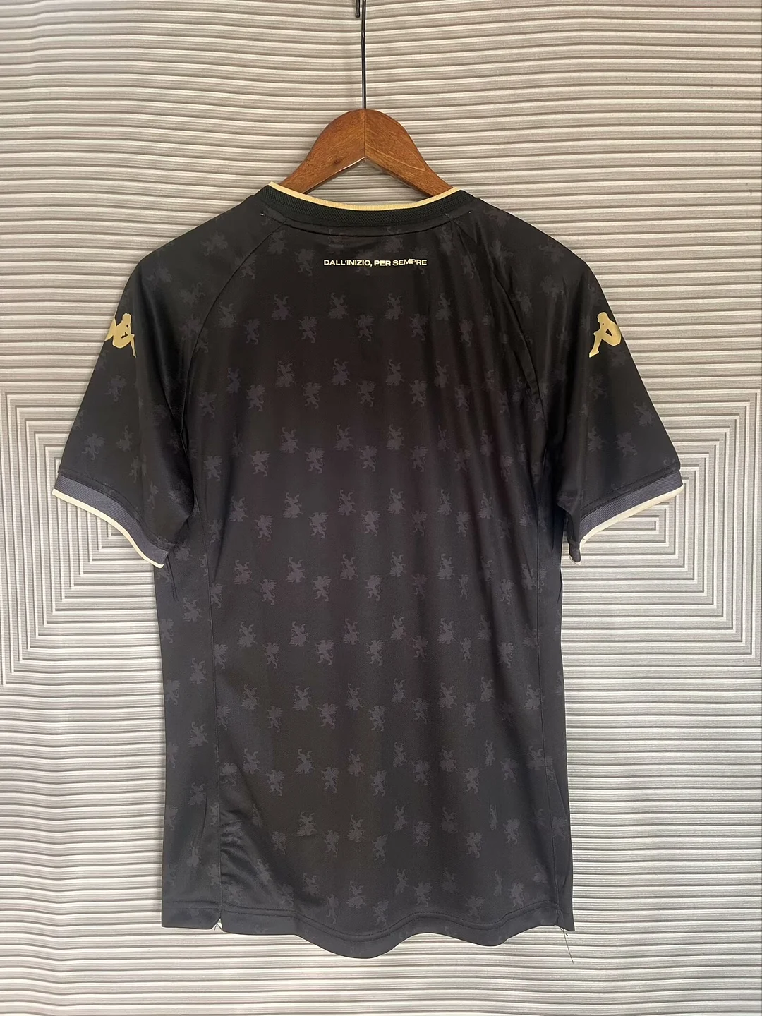 24/25 Genoa C.F.C Black Football Shirt Thai Quality