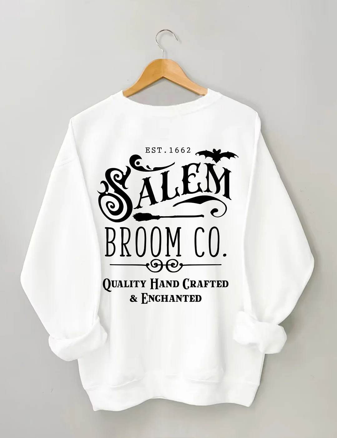 Salem Broom Co Halloween Sweatshirt