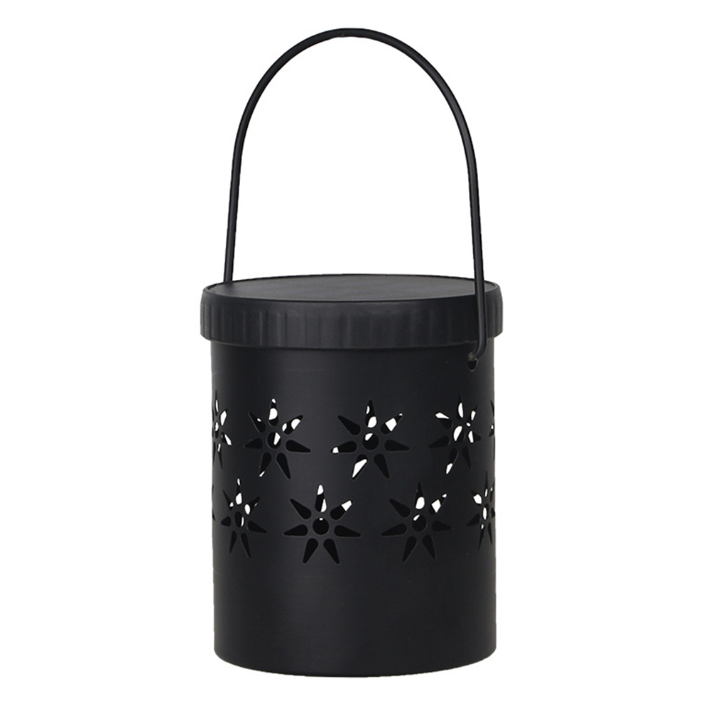 

LED Solar Light Wrought Iron Hollow Lantern Projection Lamp Garden Decor, 501 Original