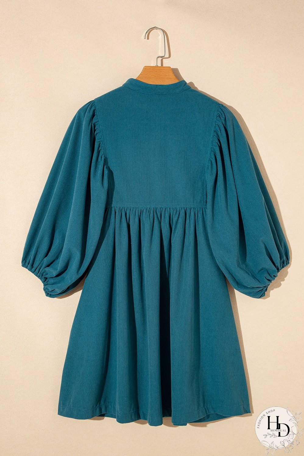 Elegant Button-Up Peplum Blouse