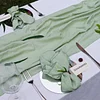 Water Blue Green Pink Purple Wedding Event Table Cloth Runner