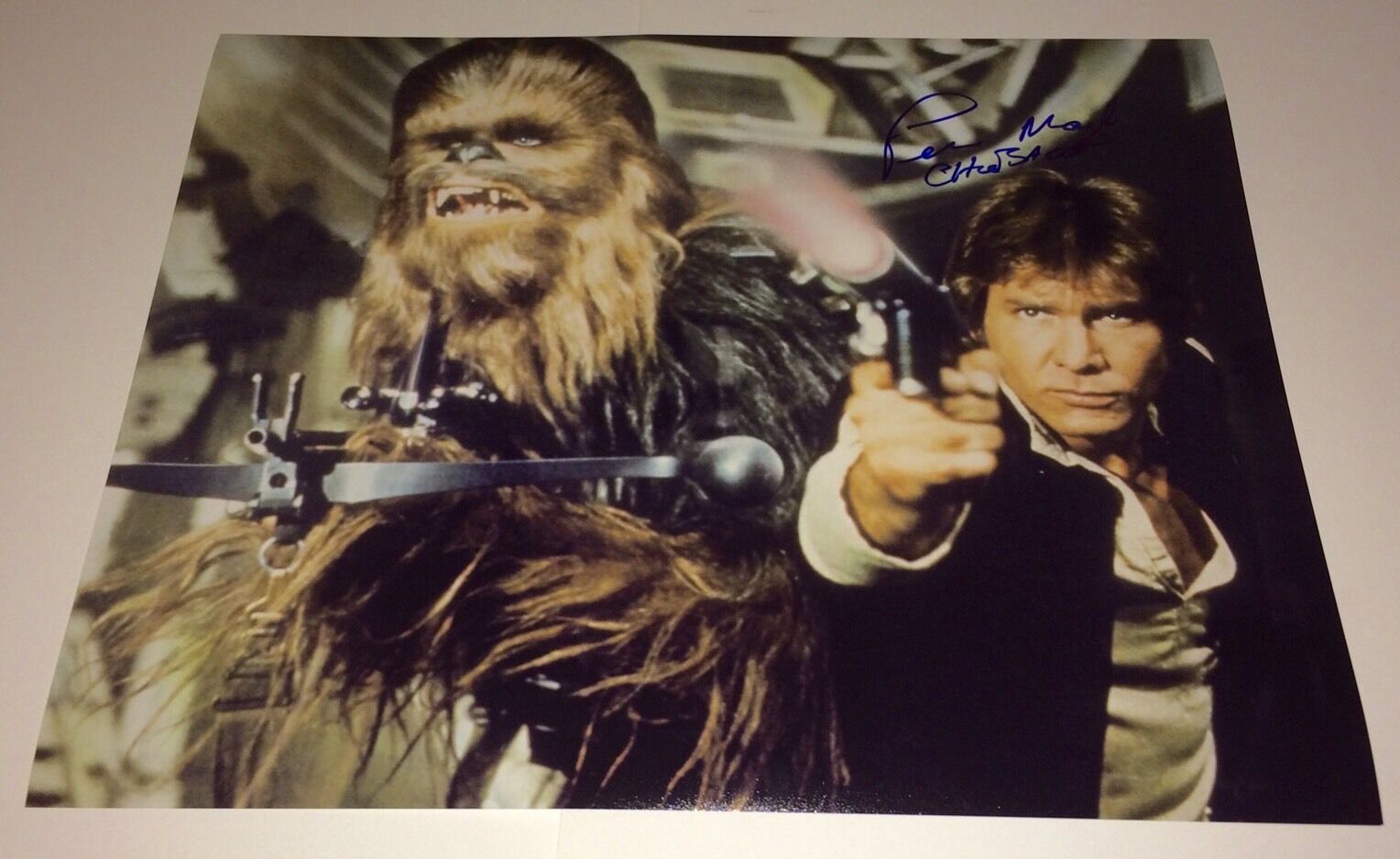 PETER MAYHEW Chewbacca STAR WARS Signed 16X20 Photo Poster painting Autograph IN PERSON PROOF