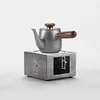 Retro hanging ear hand brewed coffee pot stainless steel tea set home portable teapot