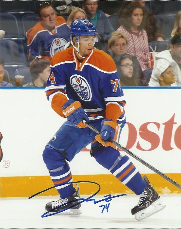 Edmonton Oilers Darnell Nurse Autographed Signed 8x10 Photo Poster painting COA