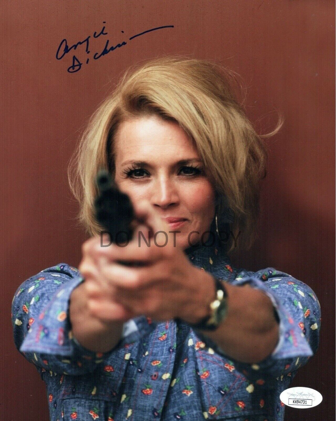 Angie Dickinson Augtographed 8X10 Ocean's Eleven 11 Gun the Man Down REPRINT