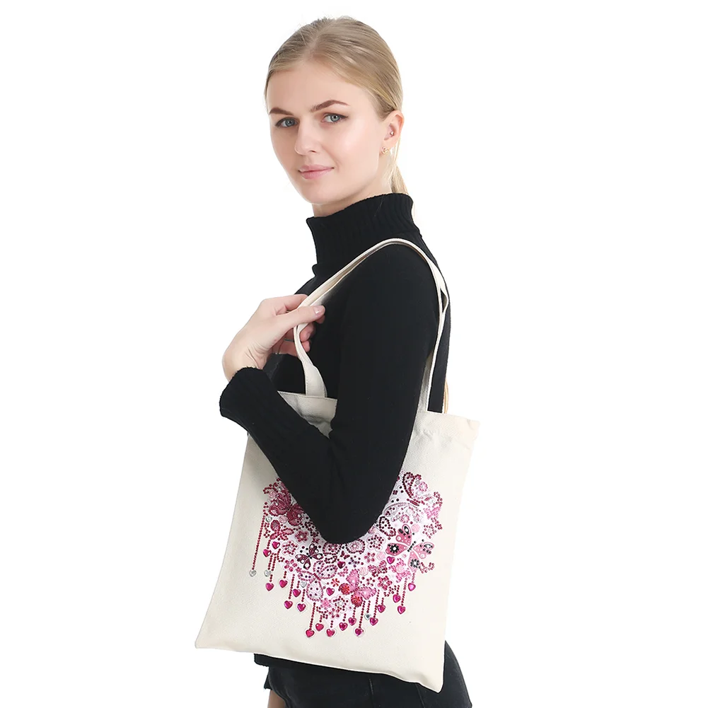 DIY Diamond Painting Handbag Mosaic Reusable Shoulder Shopping Storage Bag