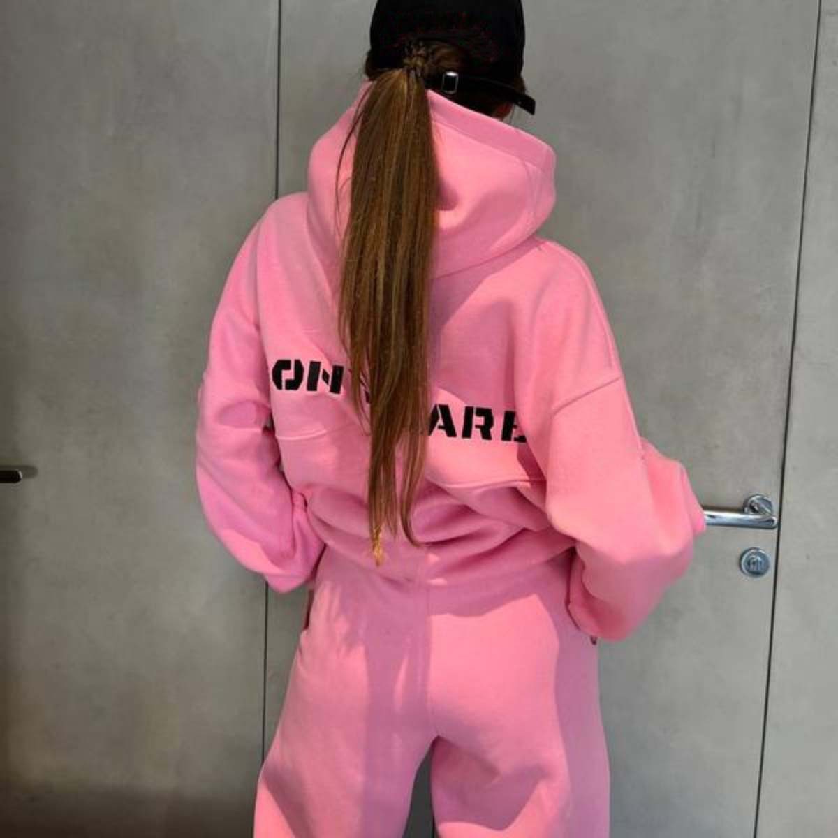 Women's Fashion Hooded Sports Casual Sweatshirt Set
