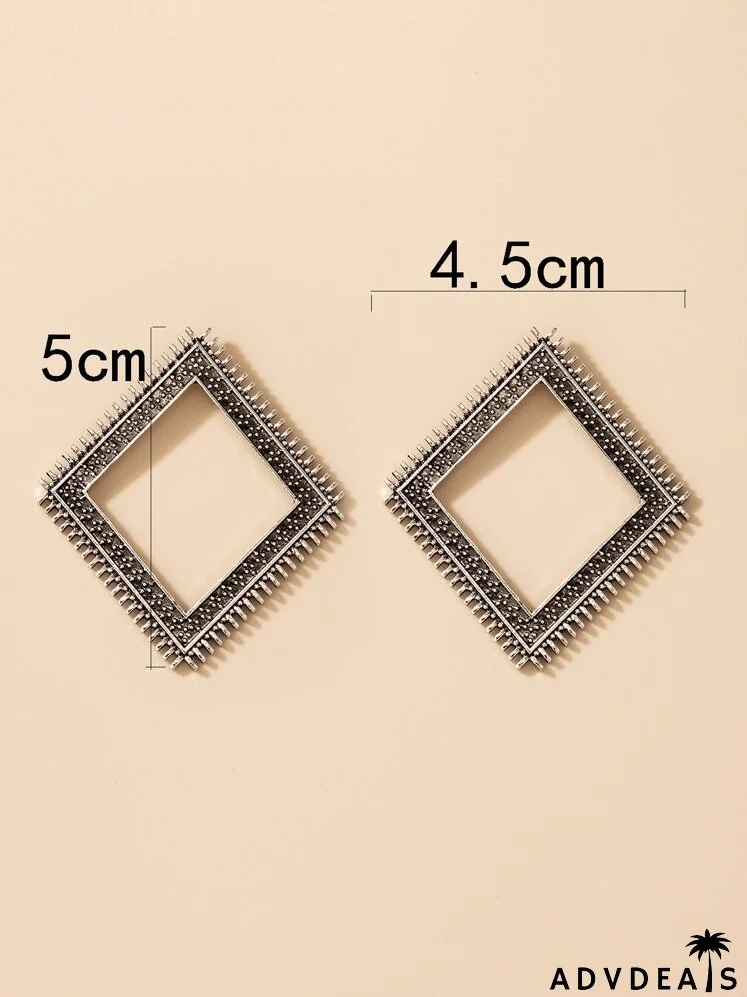 Geometric Stud Earrings