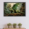Diamond Painting-DIY Full Round Drill Dragon(60x40cm)