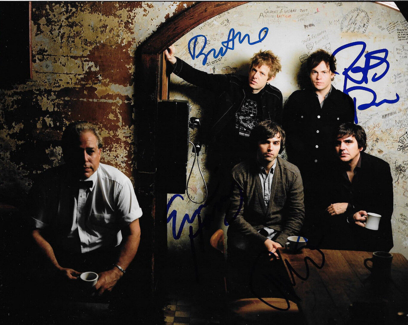 GFA American Rock Band * SPOON * Signed 8x10 Photo Poster painting AD5 COA