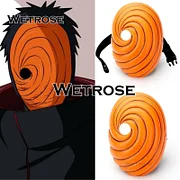[Wetrose] Uchiha Obito Mask Anime Cos Props Tobi Uchiha Madara HokageCosplay Halloween Naruto Costume Ninja Accessories