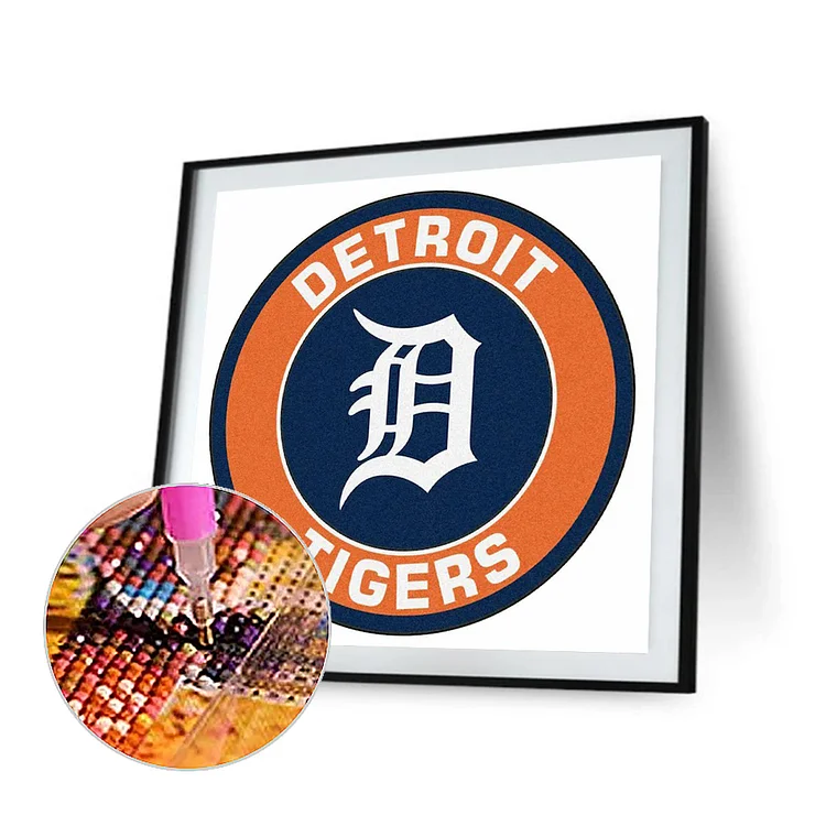 Detroit Tigers Diamond Painting Art Craft Kit
