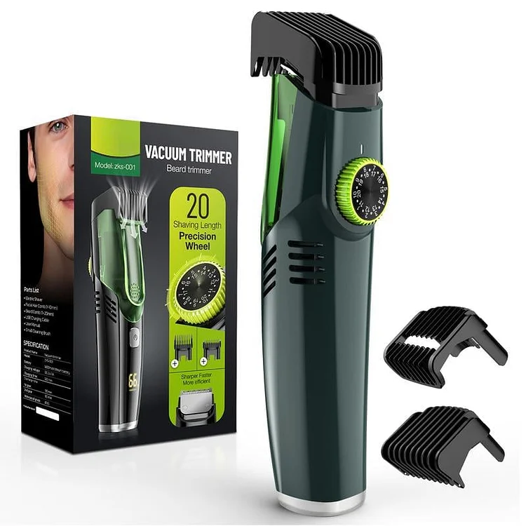 🔥LAST DAY PROMOTION SAVE 49%🔥Vacuum Beard Shaver for Men