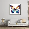 (Multi Style)Colorful Butterfly-Full Embroidery 3 Strands 11CT Stamped Cross Stitch-45*45CM