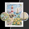 Diamond Painting-DIY Special Shaped Drill Pearl Painting Lighthouse(30x40cm)