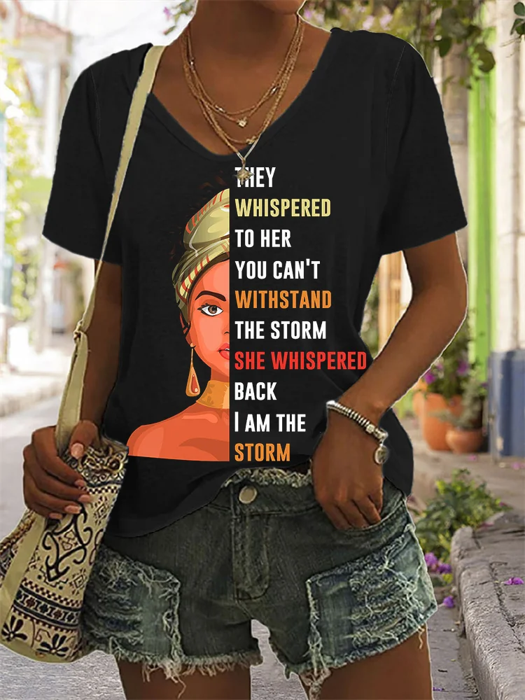 Womens I Am Storm T Shirt